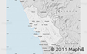 Silver Style Map of North Goa