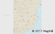 Shaded Relief Map of Bhavnagar