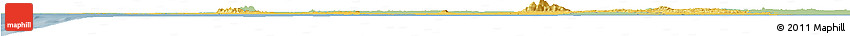 Savanna Style Horizon Map of Junagadh, single color outside