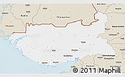 Classic Style 3D Map of Kachchh (Bhuj)