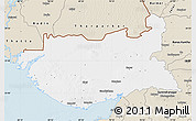 Classic Style Map of Kachchh (Bhuj)