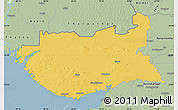 Savanna Style Map of Kachchh (Bhuj)