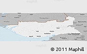 Gray Panoramic Map of Kachchh (Bhuj)