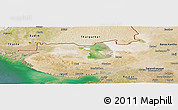 Satellite Panoramic Map of Kachchh (Bhuj)