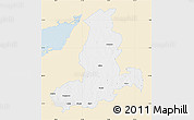 Classic Style Map of Rajkot, single color outside