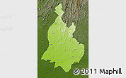 Physical Map of Sabarkantha (Himatnagar), darken