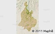 Satellite Map of Sabarkantha (Himatnagar), lighten