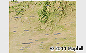 Satellite Panoramic Map of Sabarkantha (Himatnagar)