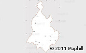 Classic Style Simple Map of Sabarkantha (Himatnagar), cropped outside