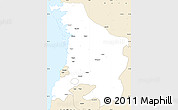 Classic Style Simple Map of Valsad