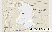 Classic Style 3D Map of Faridabad