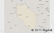Shaded Relief 3D Map of Kaithal, semi-desaturated