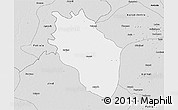 Silver Style 3D Map of Kaithal