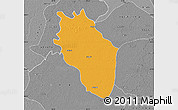 Political Map of Kaithal, desaturated