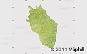 Satellite Map of Kaithal, cropped outside