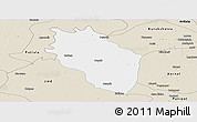 Classic Style Panoramic Map of Kaithal
