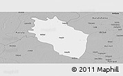 Gray Panoramic Map of Kaithal