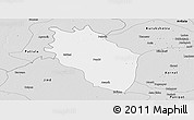 Silver Style Panoramic Map of Kaithal