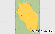 Savanna Style Simple Map of Kaithal