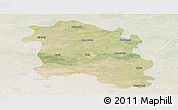 Satellite Panoramic Map of Sirsa, lighten