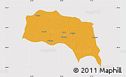 Political Map of Sonipat, cropped outside