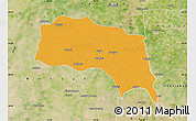 Political Map of Sonipat, satellite outside