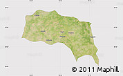 Satellite Map of Sonipat, cropped outside