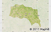 Satellite Map of Sonipat, lighten