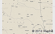 Shaded Relief Map of Sonipat