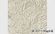 Shaded Relief Map of Shimla