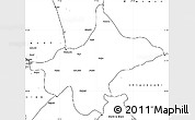 Blank Simple Map of Shimla