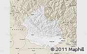 Classic Style Map of Sirmaur (Nahan)