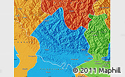 Political Map of Sirmaur (Nahan)