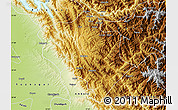 Physical Map of Solan