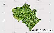Satellite Map of Solan, cropped outside