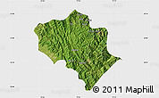 Satellite Map of Solan, single color outside
