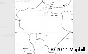 Blank Simple Map of Solan