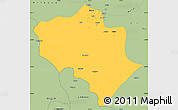 Savanna Style Simple Map of Solan