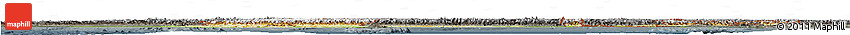Physical Horizon Map of India, darken, semi-desaturated