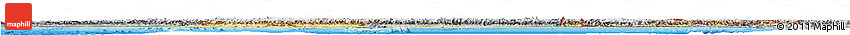 Physical Horizon Map of India, desaturated, land only