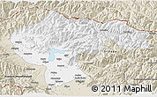 Classic Style 3D Map of Baramula (Kashmir North)