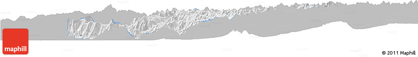 Gray Horizon Map of Srinagar, single color outside Gray Horizon Map of Srinagar, single color outside