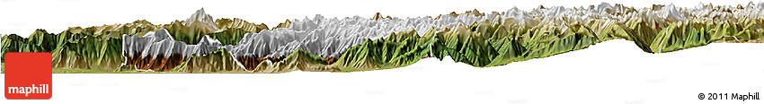 Physical Horizon Map of Srinagar, satellite outside Physical Horizon Map of Srinagar, satellite outside