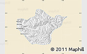 Classic Style Map of Srinagar, single color outside