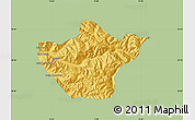 Savanna Style Map of Srinagar, single color outside