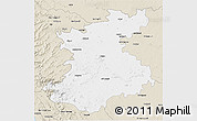 Classic Style 3D Map of Belgaum