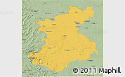 Savanna Style 3D Map of Belgaum