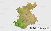 Satellite Map of Belgaum, single color outside