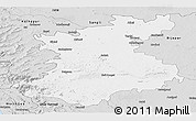 Silver Style Panoramic Map of Belgaum
