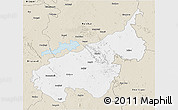 Classic Style 3D Map of Bellary